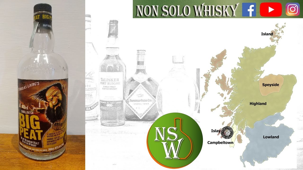 Big Peat Islay Blended malt scotch whisky 46% (Douglas Laing’s)