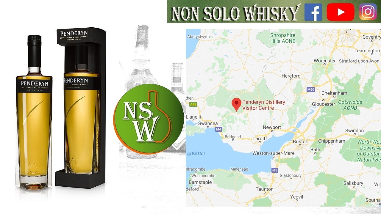 Penderyn Single malt Welsh Whisky Madeira finish 46%