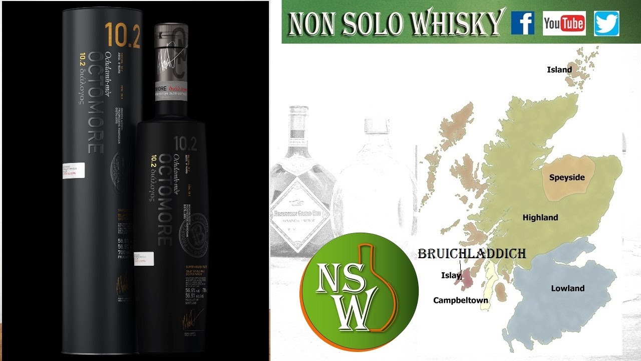 Octomore 10.2 Single malt scotch whisky 8 yo  56,9% (Bruichladdich)